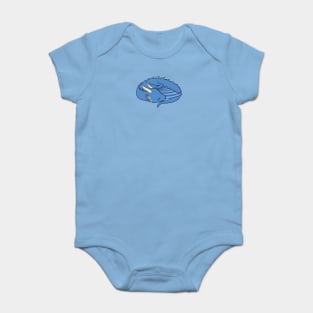 Cute sleeping dragon Baby Bodysuit